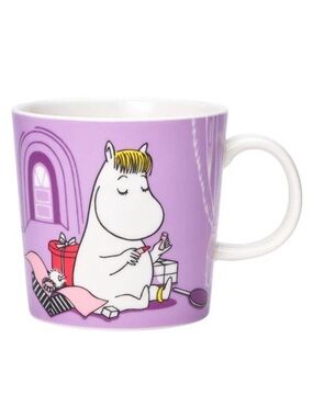 NEW! Arabia Moomin Mug - Snorkmaiden Lila 10.5 oz